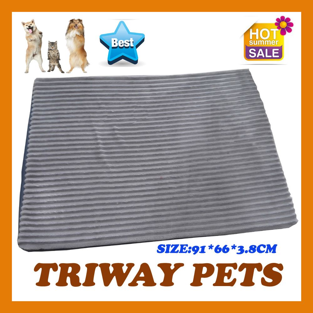 Soft Comfortable Flannel Pet Cushion (WY1610123)