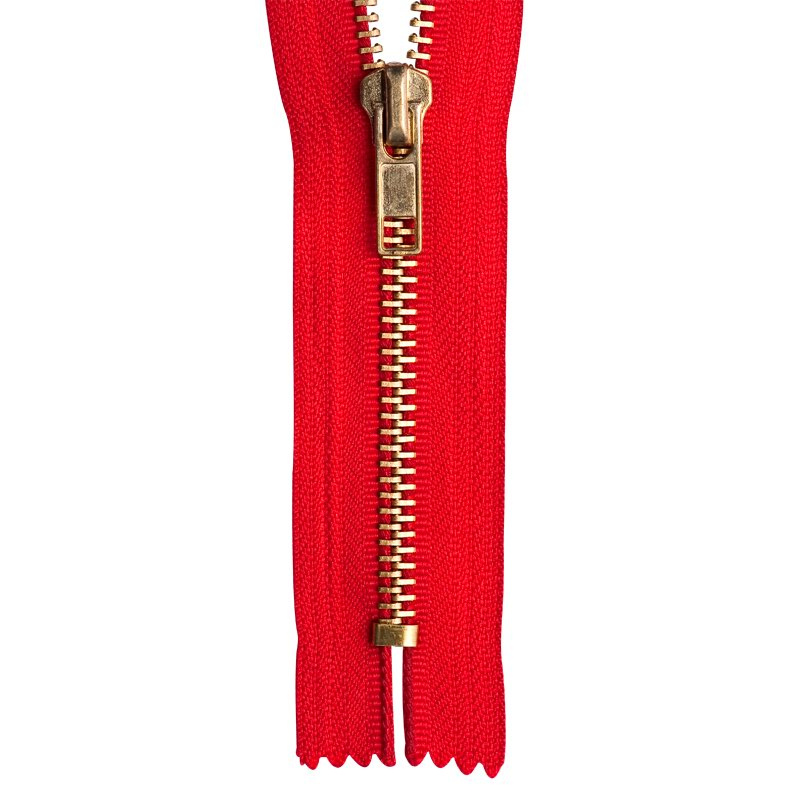 High Quality 5# Closed End and Auto Lock Brass Zipper