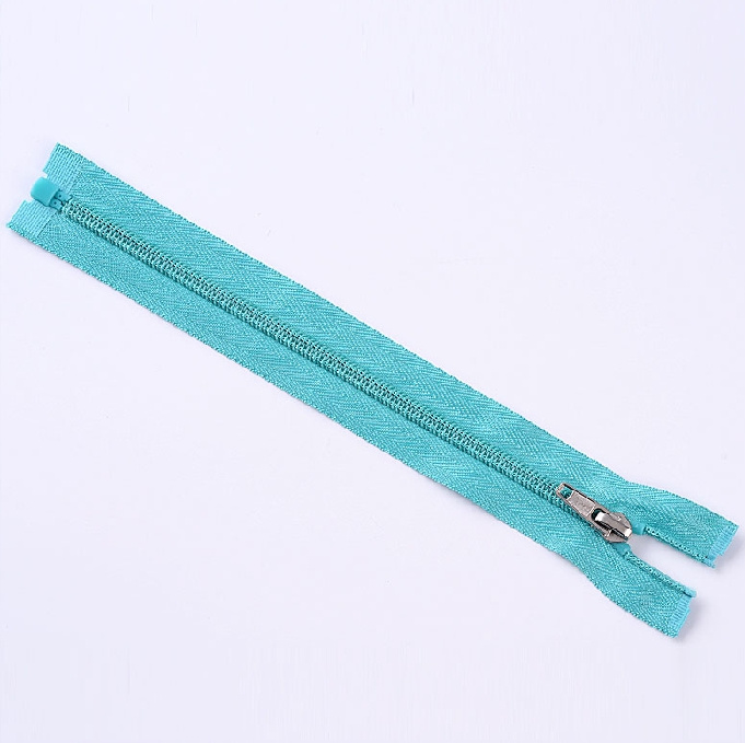 Fashion Tape Open End Nylon Zipper
