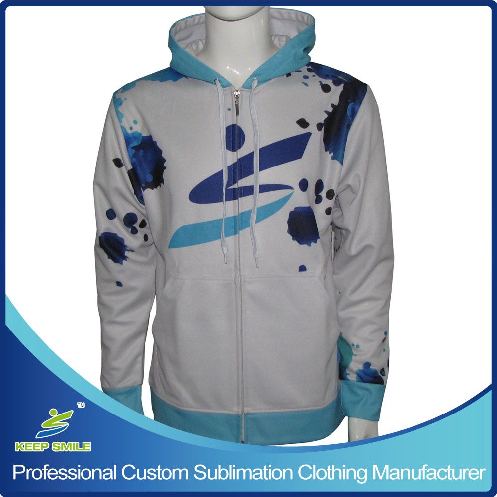 Custom Designed Full Sublimation Premium Zipper Hoodies