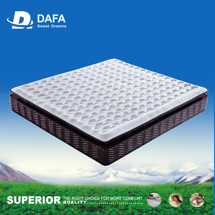 Spring Mattress with Memory Foam Hotel Mattress for Bedding Furniture
