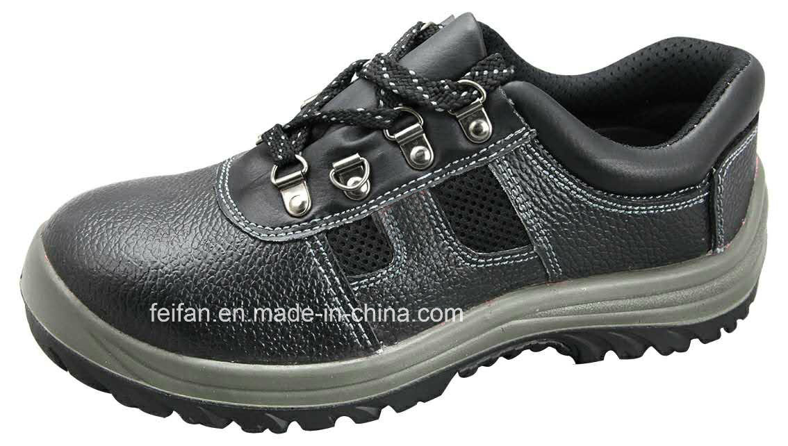 Split Leather Sandal Saferty Shoe for Summer
