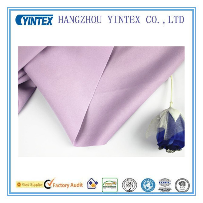 Knitted Lavender Thick Stretch Spandex Fabric for Home Textiles