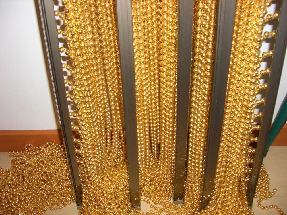 Metal Chain Beads String Beautiful Divider Curtain