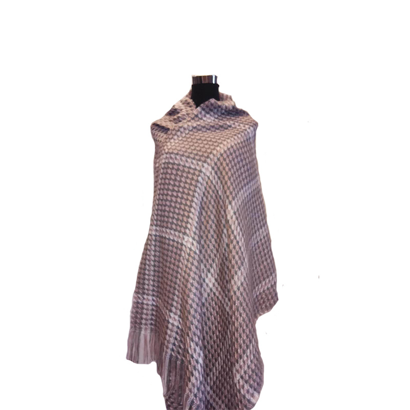 Ladies Wooly Silky Like Blanket Scarf Wrap Shawl