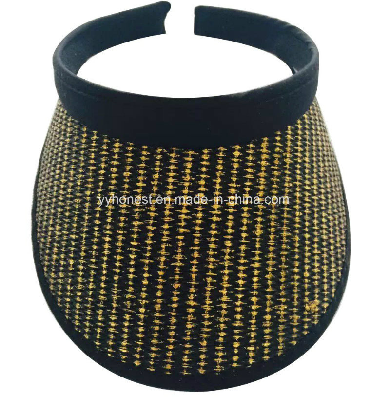 High Quality New Design Sun Visor Cap for Ladies