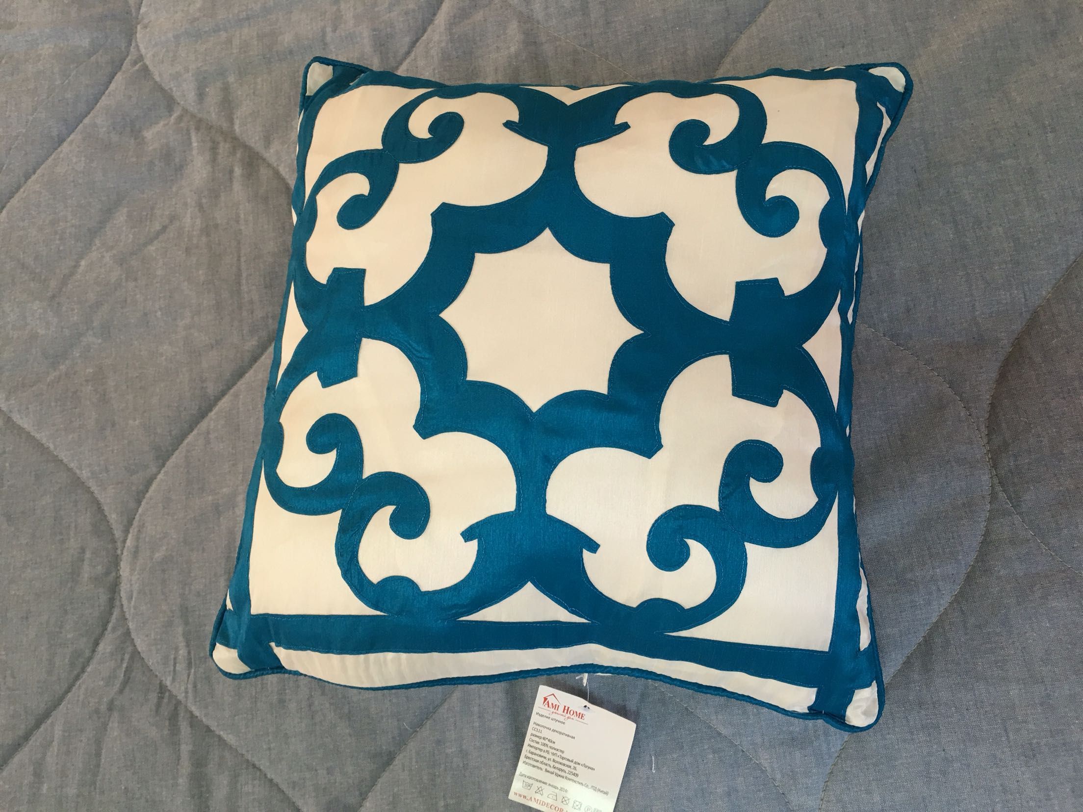 Hand-Made Applique Cushions