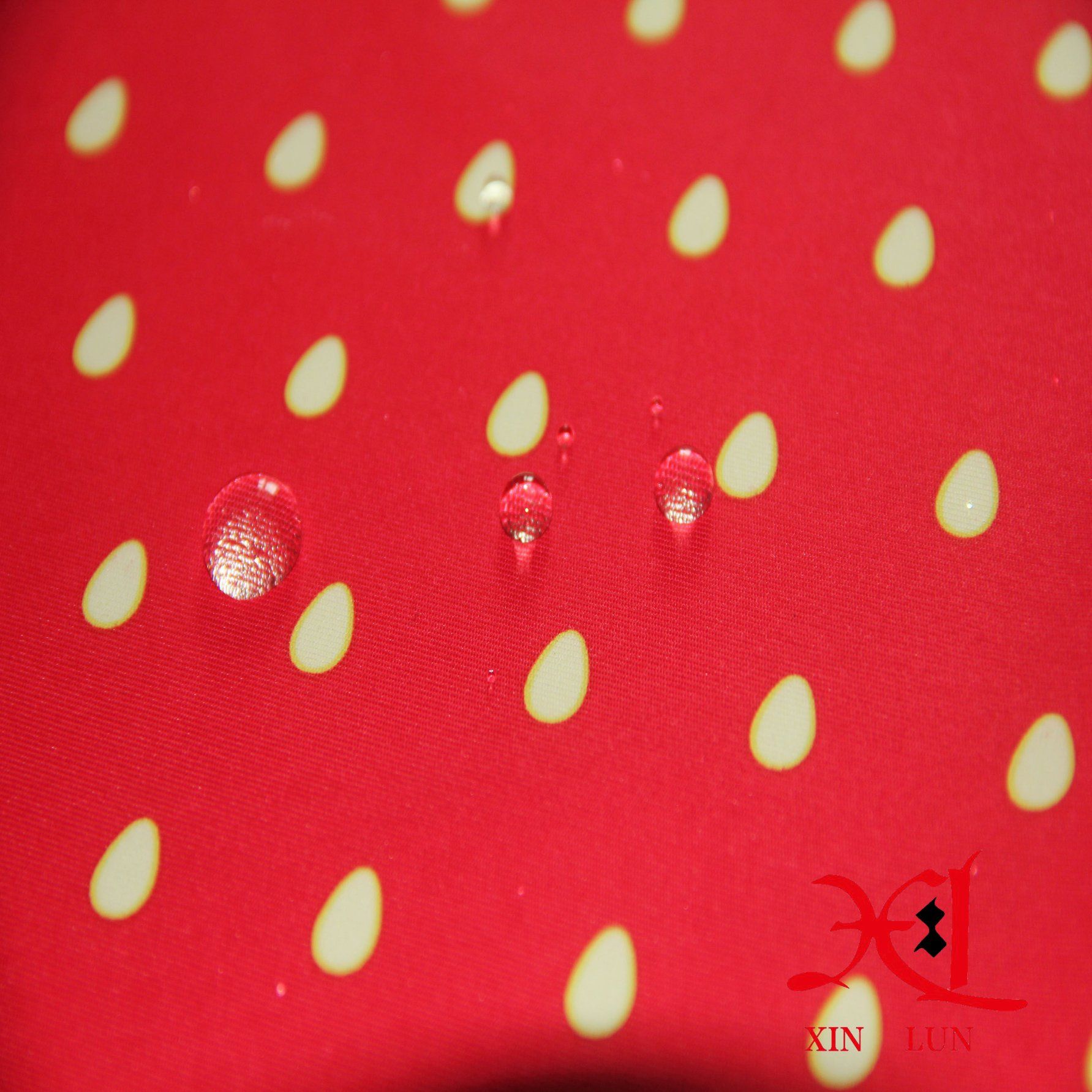 Print PU Coated Waterproof Fabric for Winter Jacket/Ski Suit