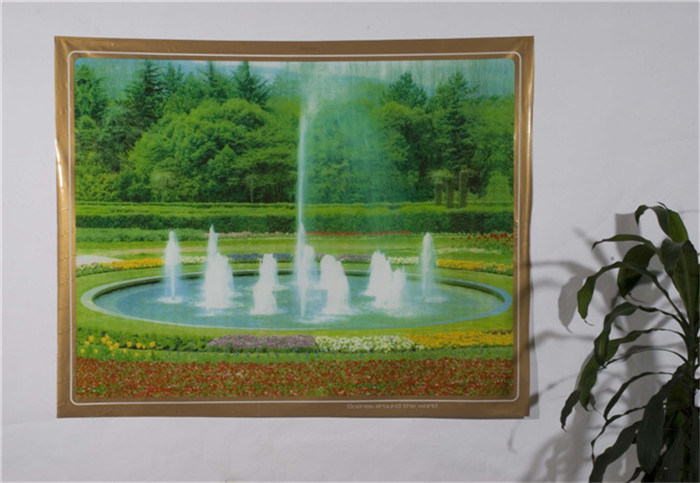 New Independent Design LFGB Transparent Printed Tablecloth 120*152cm (TZ0007)