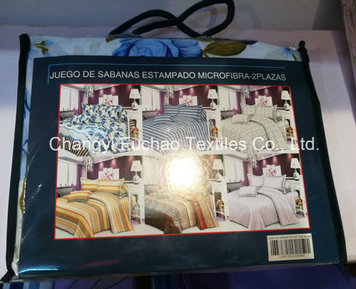 Poly/Cotton Material Quilting Fabric Modern Bedspread Bedding Set Bed Sheet