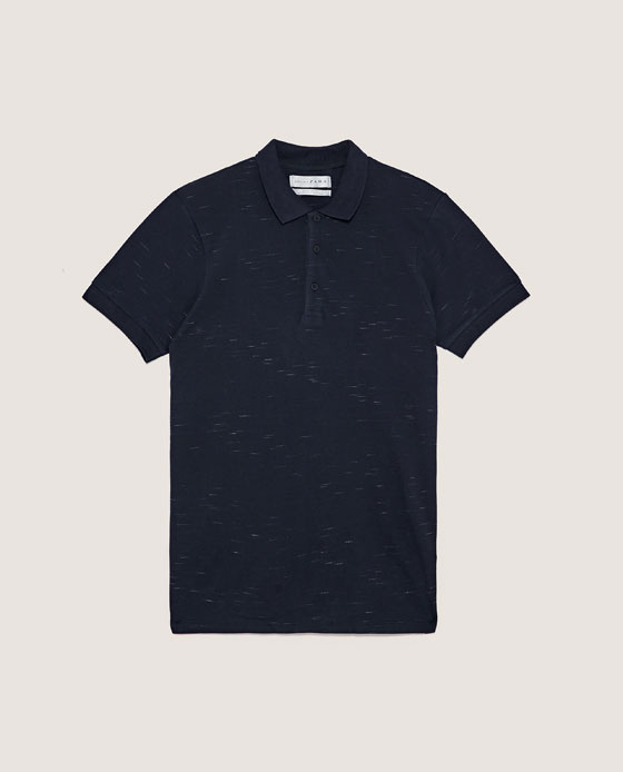 Custom Men's Mesh Fabric Polo Shirt