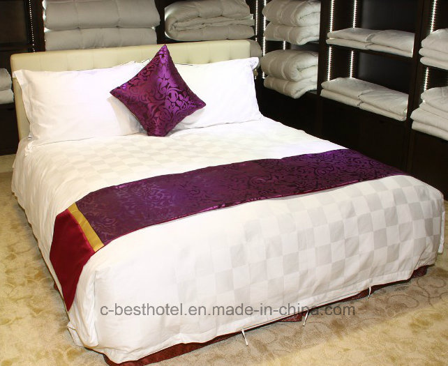 Hotel Linen Suppliers Luxury Comfortable Sofa100% Cotton 400tc 60s / 80s Plain / Jacquard /