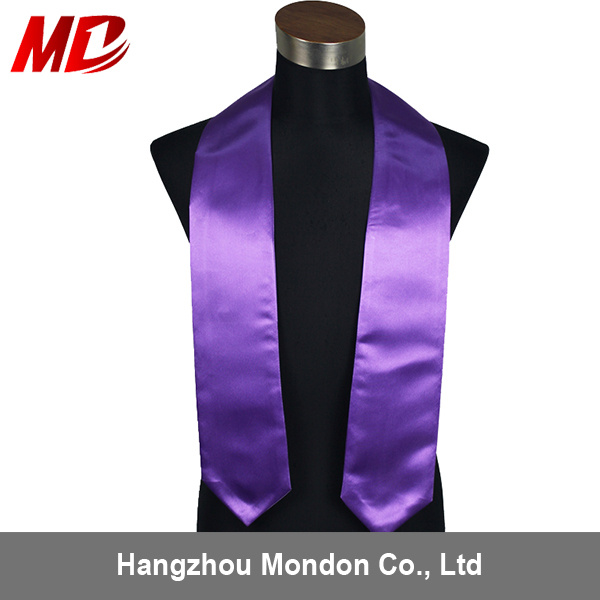 60'' Customized Plain Graduation Stole