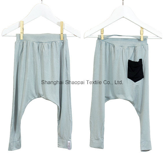 Kids Basic Harem Pant in Bamboo Material (OEM)
