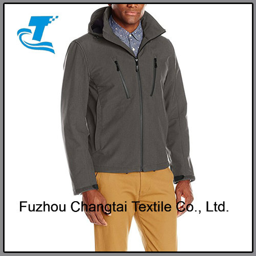 Men's Softshell Jacket with Detachable Hood