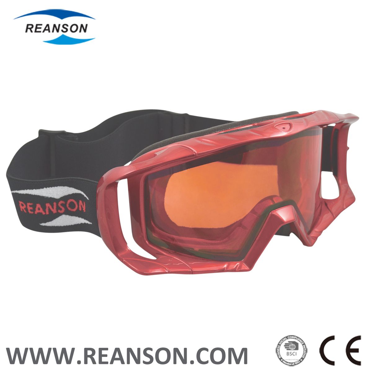 Cool Anti-Fog Helmet Compatible Professional Snow Skiing Goggles