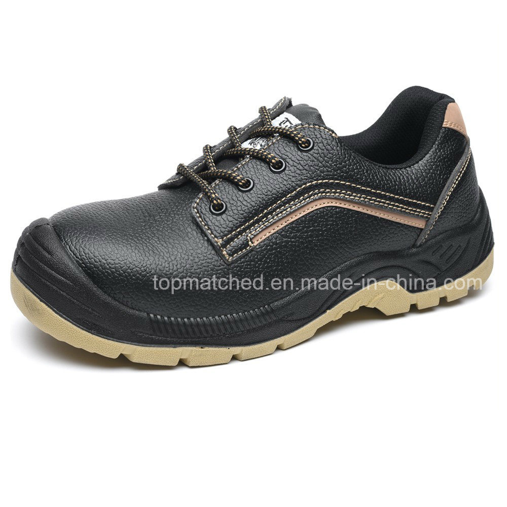 Wholesale Genuine Leather Engineering Working Safety Shoes with S3 S1p En20345