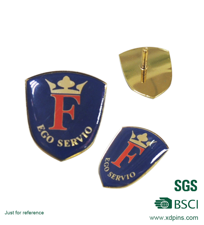 Custom Car Emblem Logo Badge with Screw (xd-09046)