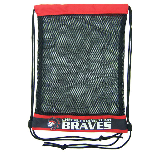 600d Polyester Mesh Drawstring Shoe Bag