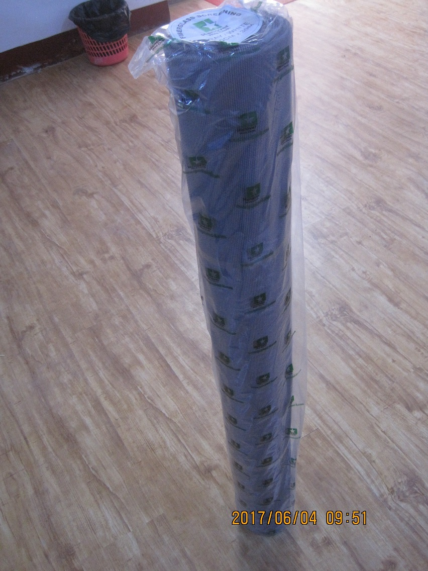 Grey Fiberglass Insect Mesh, Fiberglass Mosquito Net, 18X16, 120G/M2