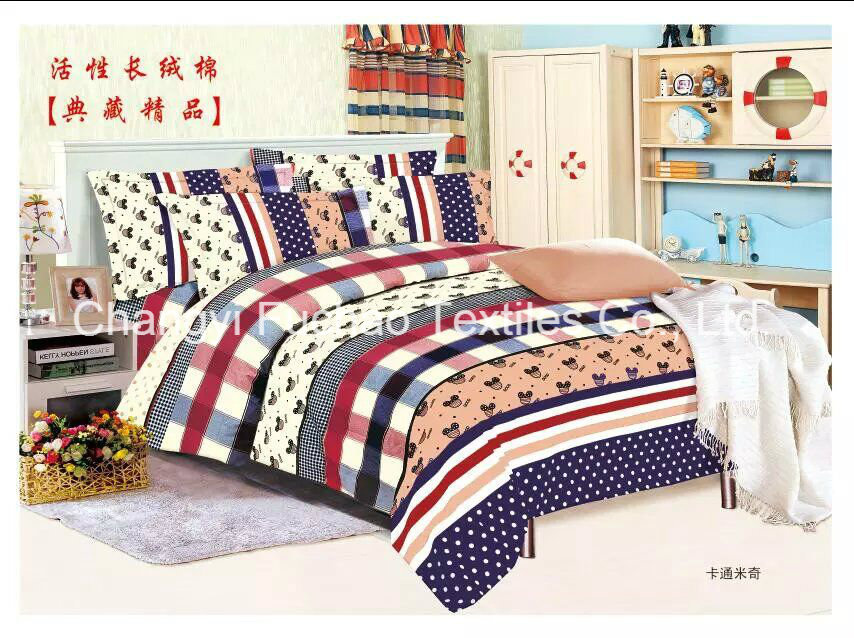 Bedding Sets Cotton T/C 50/50 Microfiber Sheet Sets