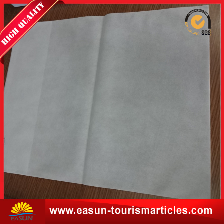 Hotel Pillowcase with Brown Color for Disposable Use