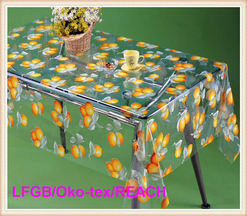 New Design Cheap PVC Table Cloth Factory