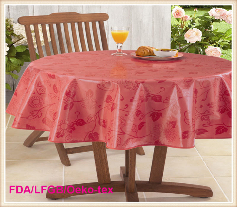 PVC Table Cloth Round