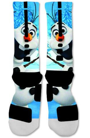 Character Fancy Patten Dress Elite Sock for Doing Sport