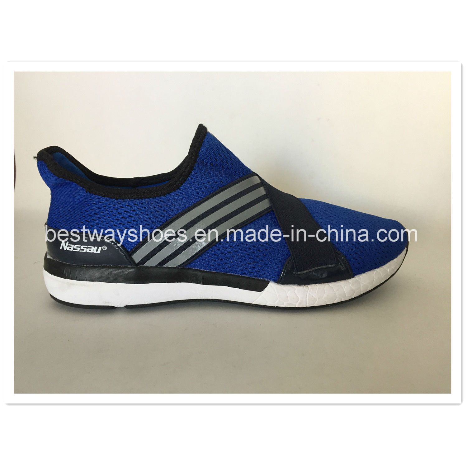 New design Flyknit Mesh Fabric Upper Shoes