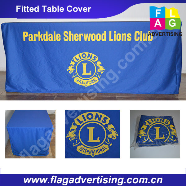 Full Color Digital Printing Polyester Table Cover