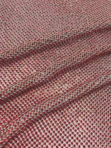 All Crystals Mesh/Net, Plastic/Metal for Bright Dress, Full of Crystal Like Swarovski