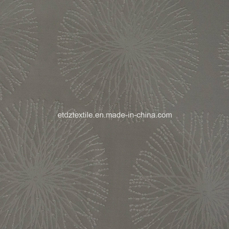 Well Sell Jacquaed Flower Pattern Curtain