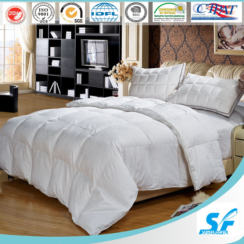 Wholesale Comforter Sets /100% Goose Down Bed Comforter