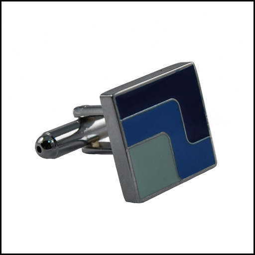 Square Metal Cufflink, Custom Clothing Accessories (GZHY-XK-019)