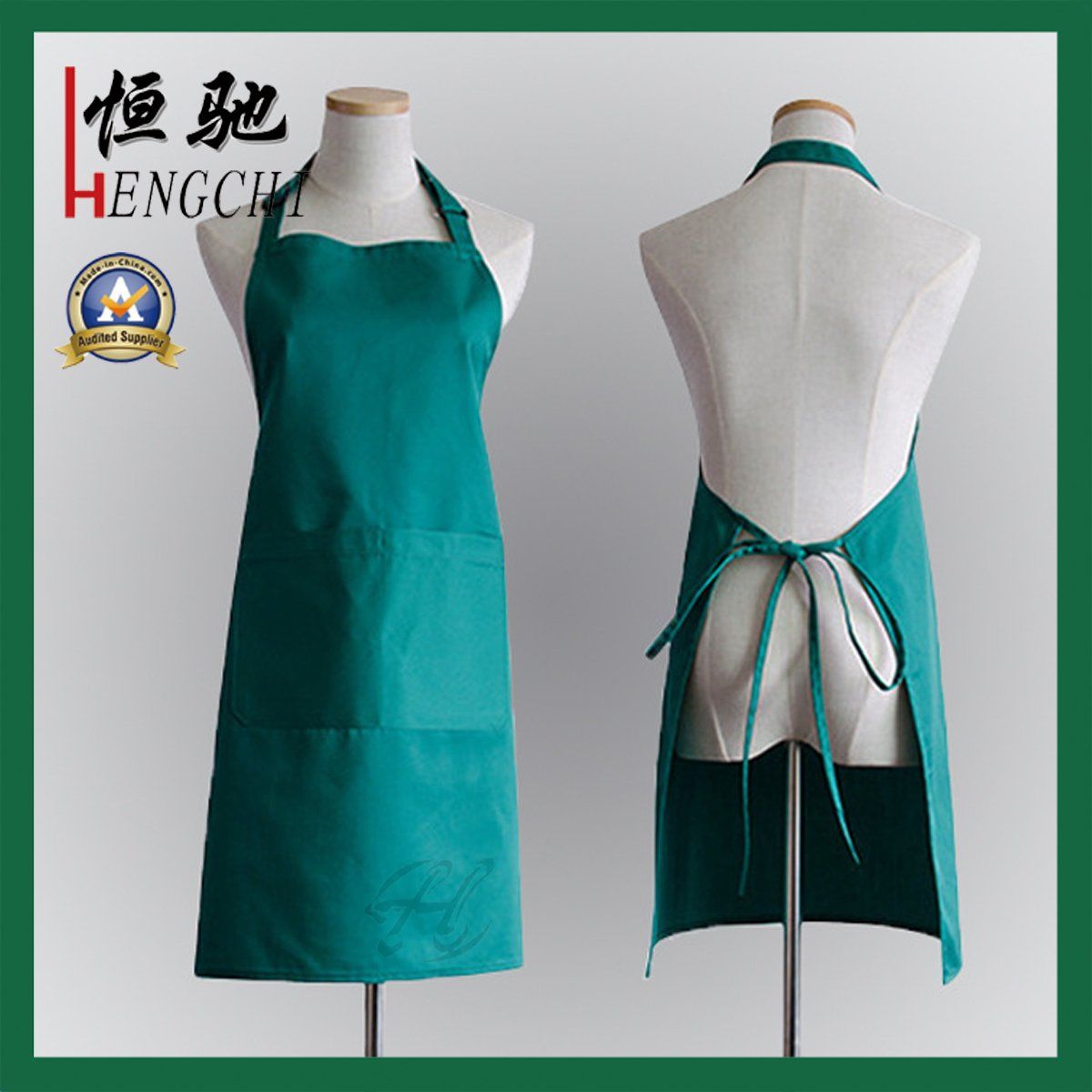 Logo Printed Customized Design High Quality Chef Aprons