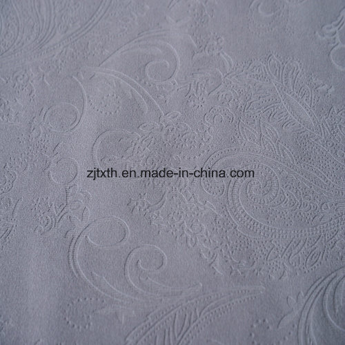 Burnout Knitted Polyster Fabric Packing in Roll