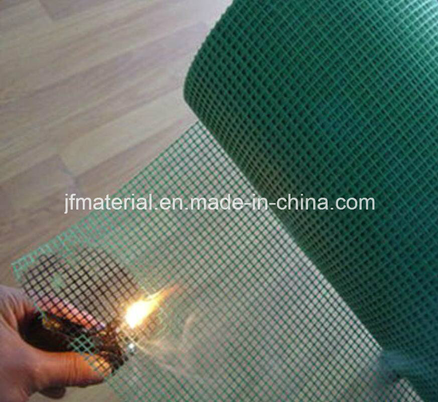Green Color 18*16mesh Anti -Fire Fiberglass Window Screen / Polyester Window Screen/Insect Screen Mesh (SGS, REACH Certification)