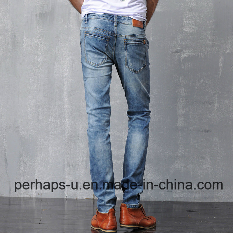 Fashion Men's Straight Casual Denim Jeans