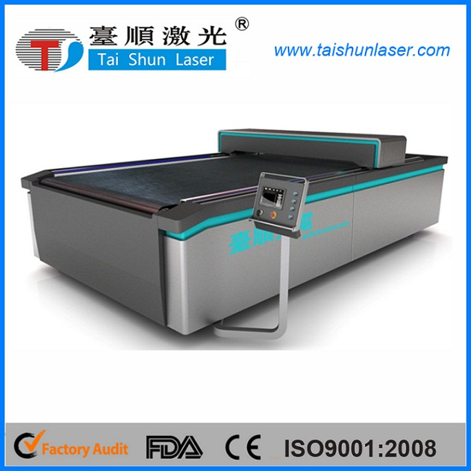 Canvas Tarpaulin Flatbed CO2 Laser Cutting Machine 2.1mx3.0m