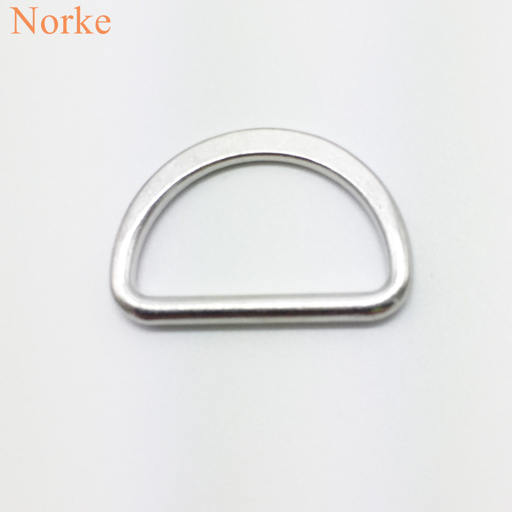 Metal Button Zinc Alloy D Ring for Bags and Garment Accessories