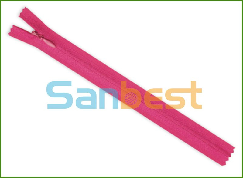 100% Nylon Zipper with Soft Tape for Shoes