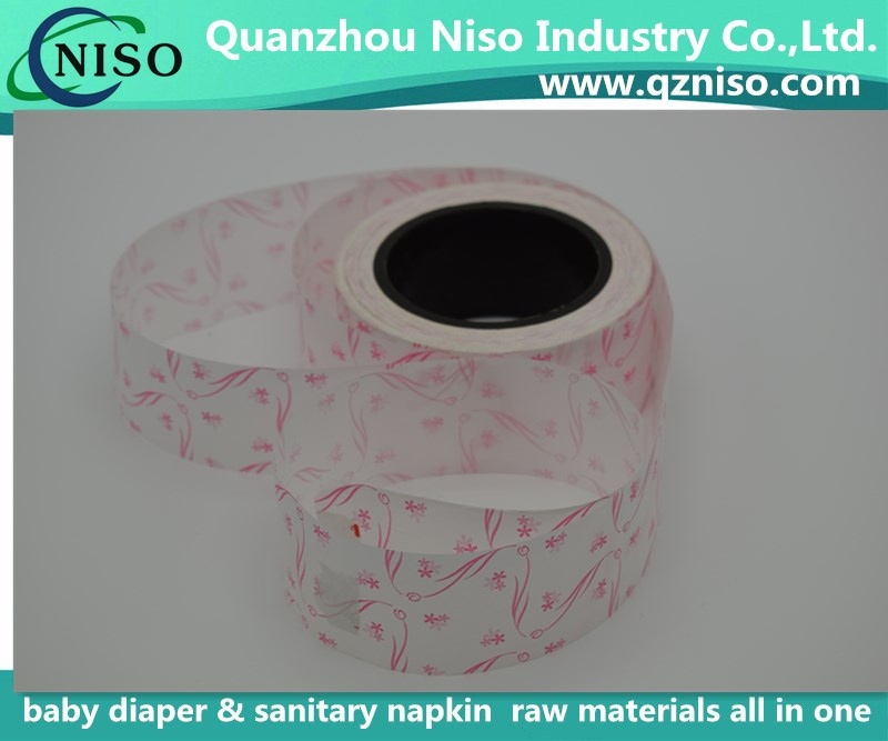 Printed Silicone Release Paper for Sanitary Napkin/Panty Liner (LSLXZ7211)