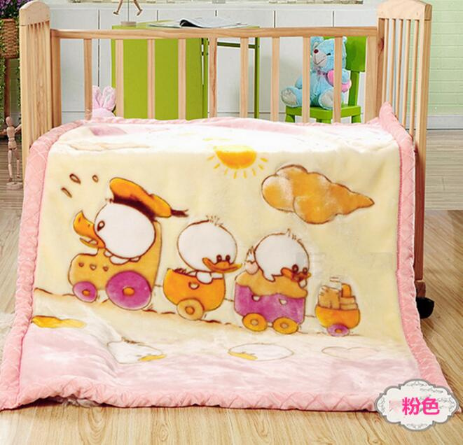 Cheap Promotion Double Layer Flannel Softness Baby Blanket