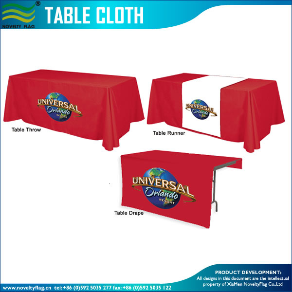 Custom Polyester Printing Table Cloth (B-NF18F05011)