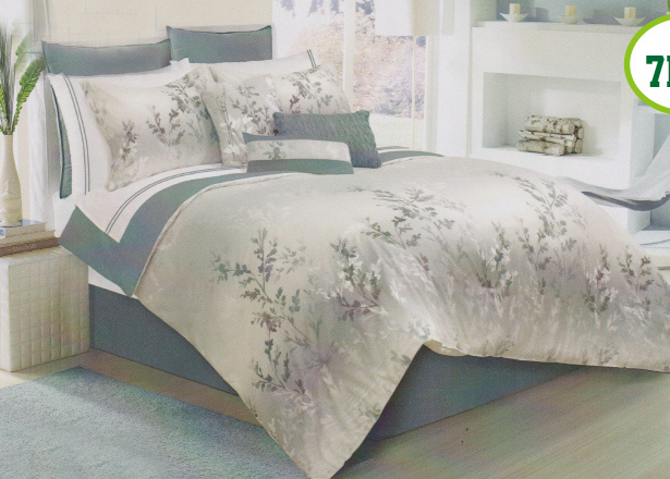 Bedding Set Printed Microfiber Comforter Set