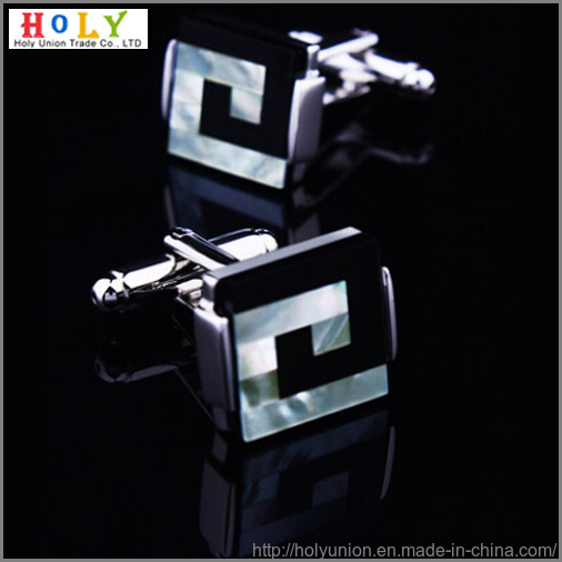 Square Cufflinks Shell Cuff Links Shirts Cuff-Links (hlk31417-3)