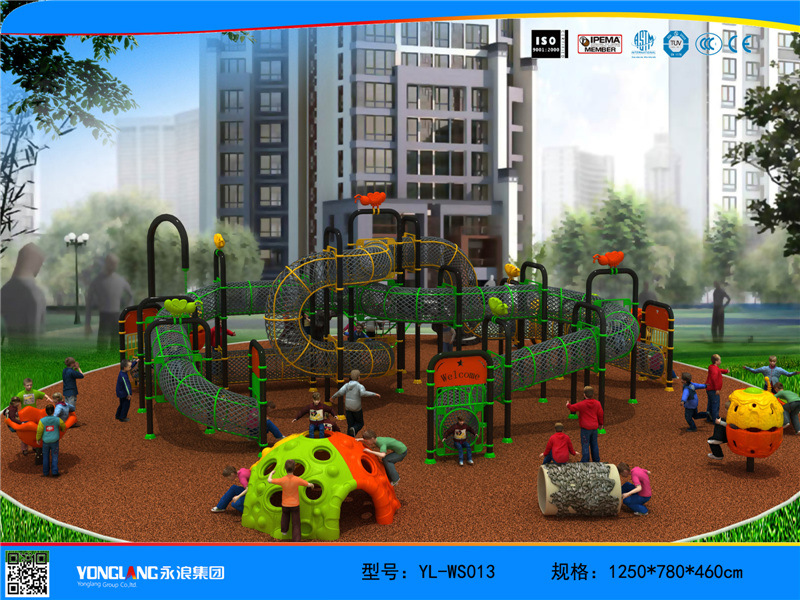 2016 School Playground Equipment for Sale Child Funny Games Toy Rope Playground