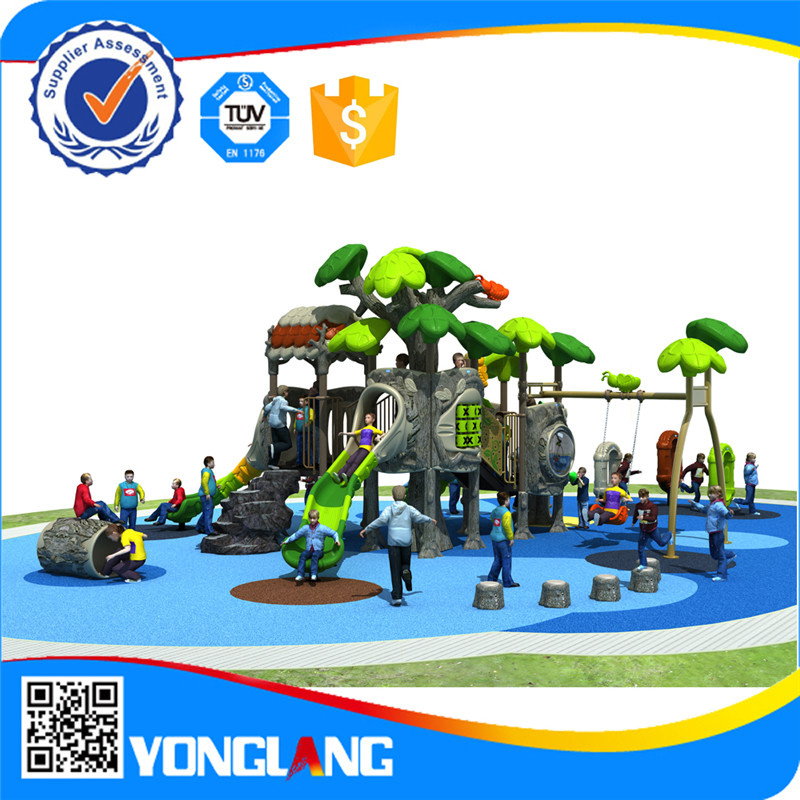 Made in China Children Outdoor Playground with Plastic Slide (YL-T062)