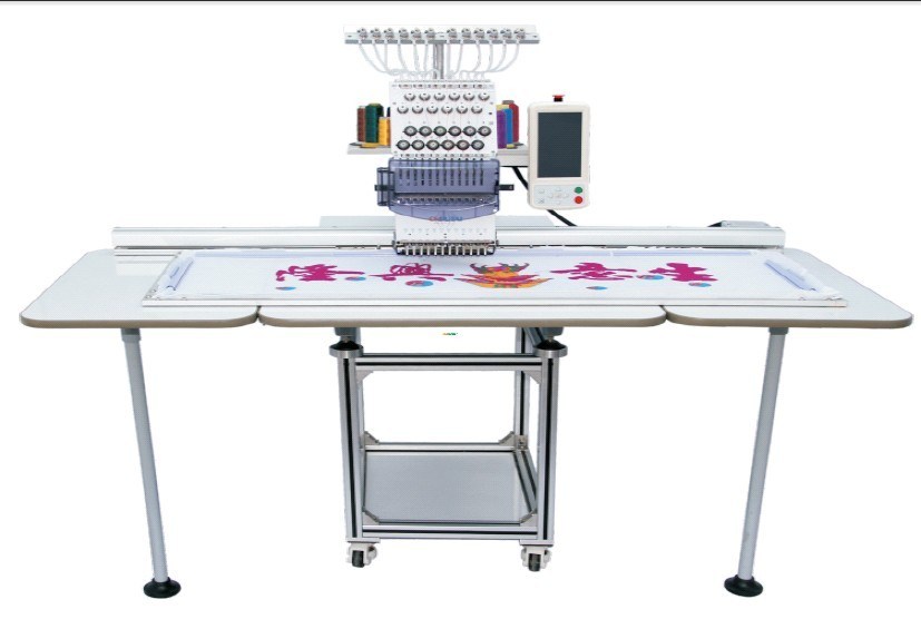 Single Head High Speed Embroidery Machine 300*1200mm Embroidery Area